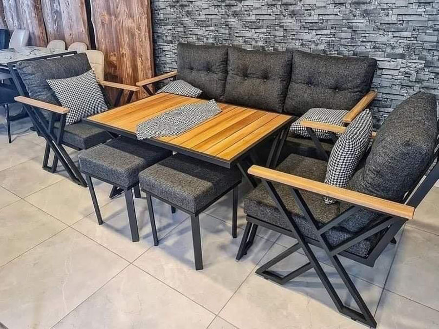 X Bahçe Balkon Takımı resmi
