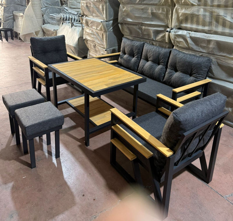 Üç Kollu Bahçe Balkon Takımı